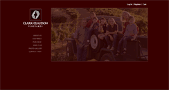 Desktop Screenshot of clarkclaudon.com